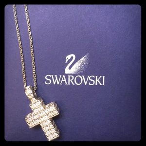 Swarovski Crystal Cross Necklace